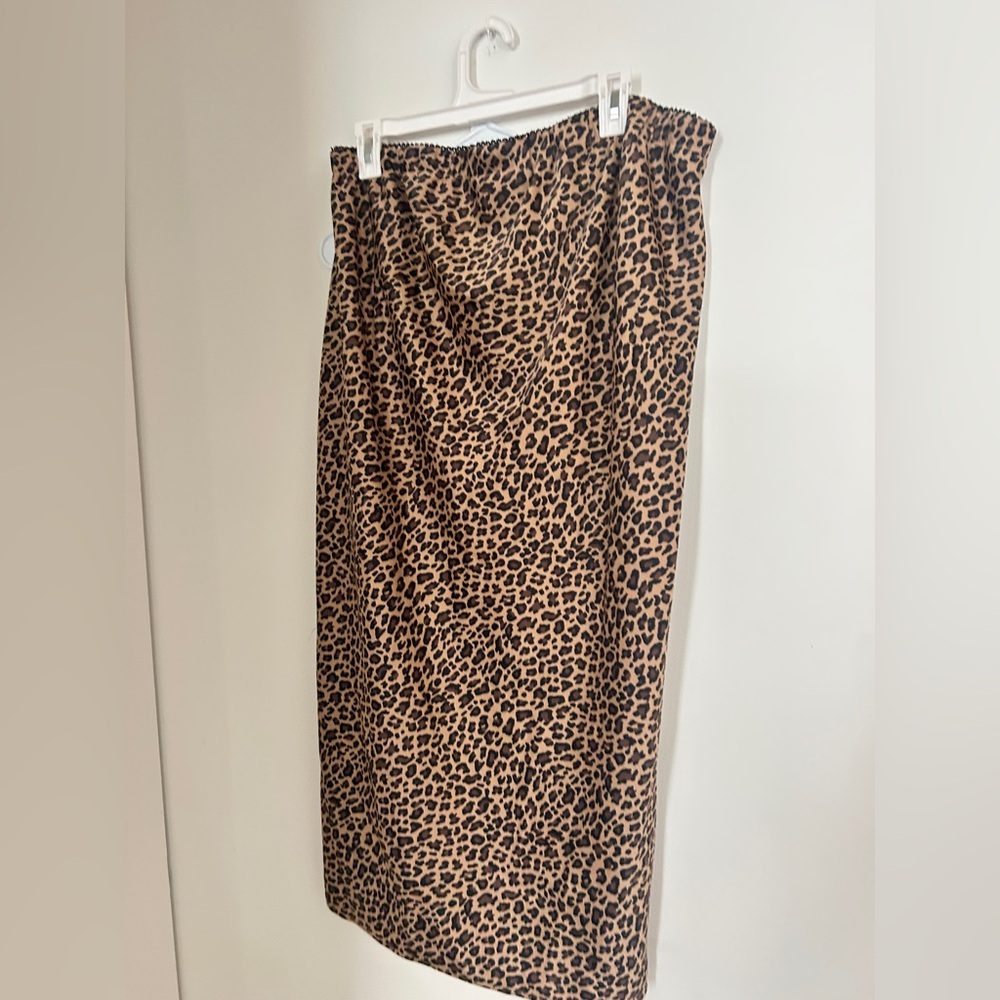 Leopard Print Women's Skirt
